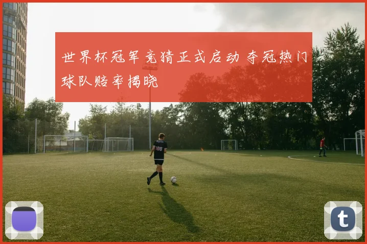 世界杯冠军竞猜正式启动 夺冠热门球队赔率揭晓