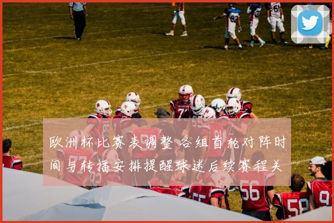 欧洲杯比赛表调整 各组首轮对阵时间与转播安排提醒球迷后续赛程关注