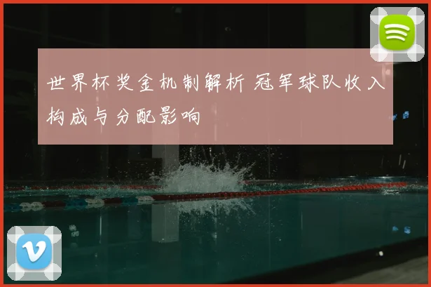 世界杯奖金机制解析 冠军球队收入构成与分配影响