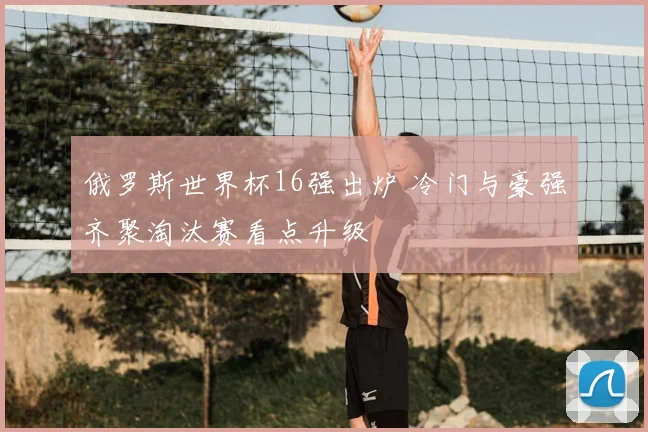 俄罗斯世界杯16强出炉 冷门与豪强齐聚淘汰赛看点升级